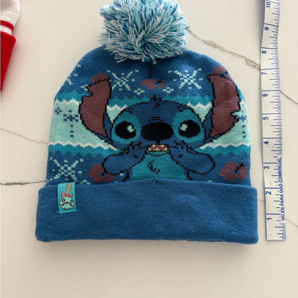 Disney stitch beanie hat.